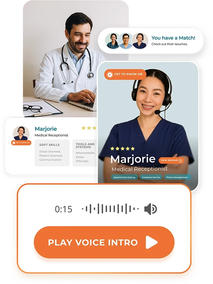 Virtual Medical Assistant Voice Sample for Dental Receptionist - Mobile