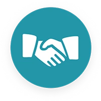virtual assistant hiring process icon