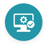 virtual assistant onboarding process icon